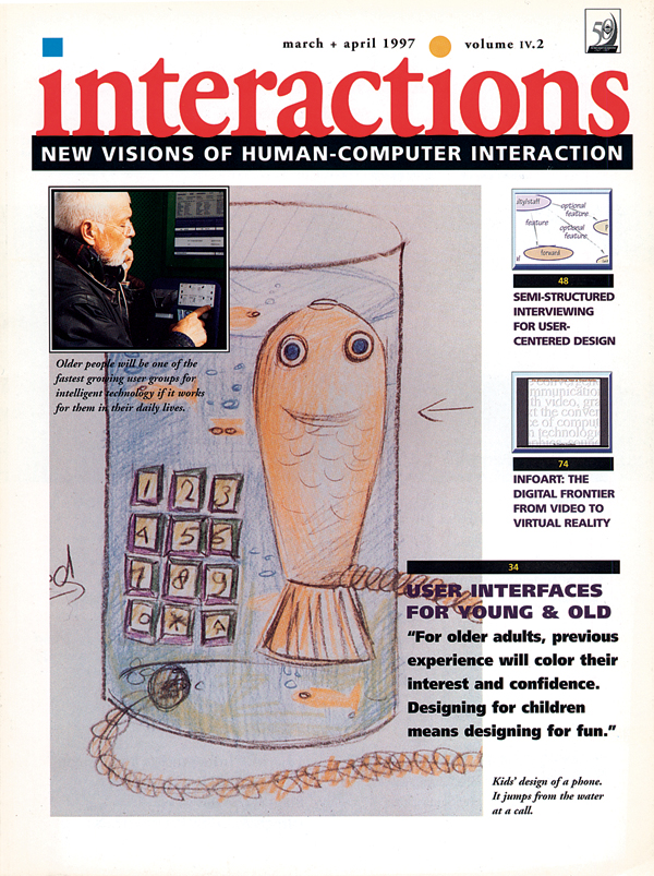 1997, no. 2: User Interfaces for Young and Old