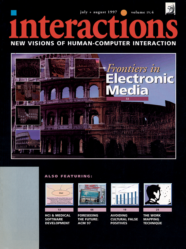 1997, no. 4: Frontiers in Electronic Media
