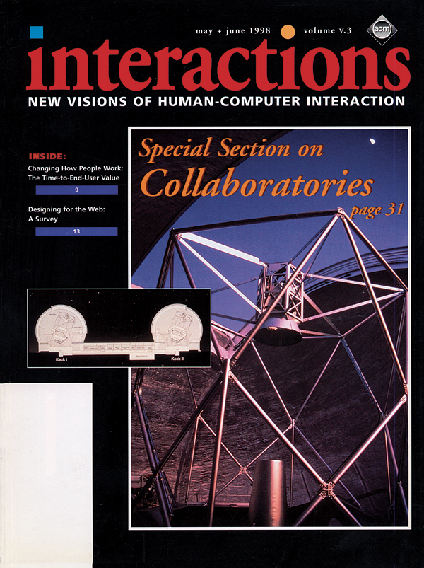 1998, no. 3: Collaboratories
