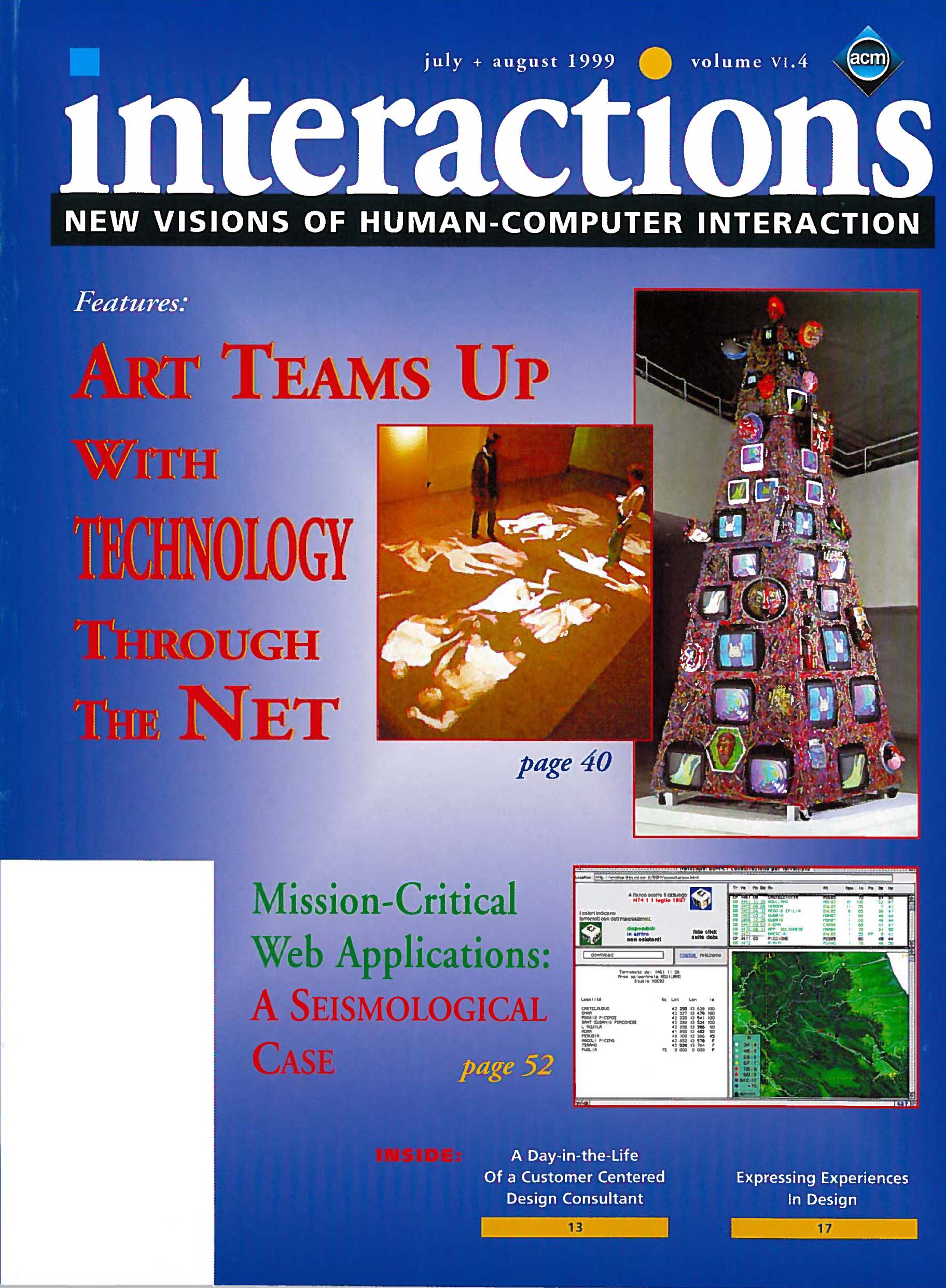 1999, no. 4: Art Teams Up with Technology Through the Net