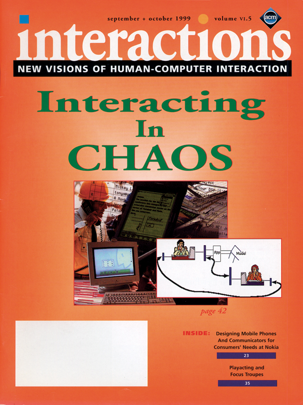 1999, no. 5: Interacting in Chaos