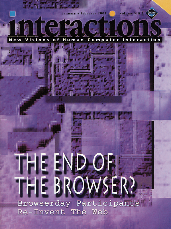 2001, no. 1: The End of the Browser?