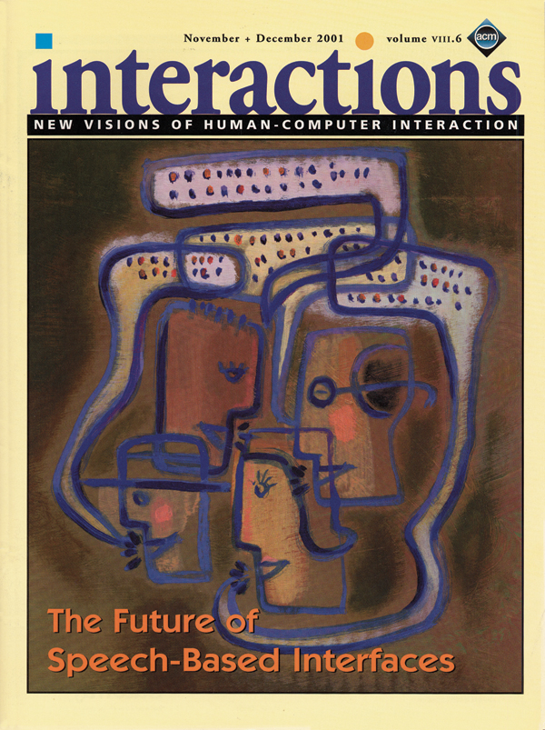 2001, no. 6: The Future of Speech-Based Interfaces