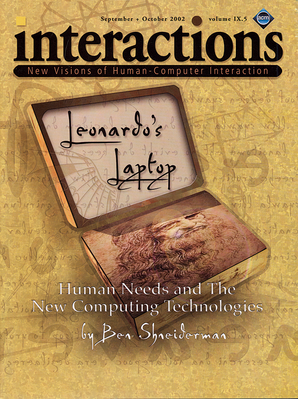 2002, no. 5: Leonardo's Laptop: Human Needs and the New Computing Technologies