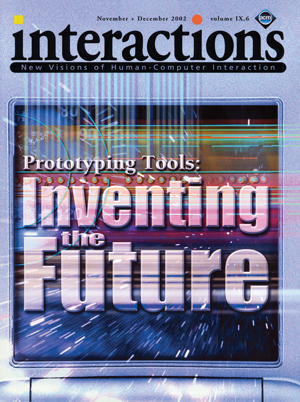 2002, no. 6: Prototyping Tools: Inventing the Future