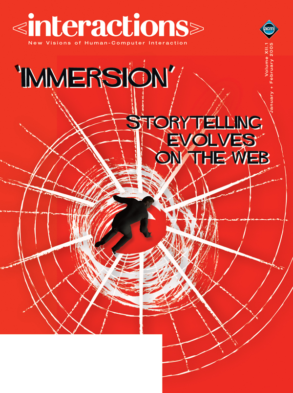 2005, no. 1: Immersion: Storytelling Evolves on the Web