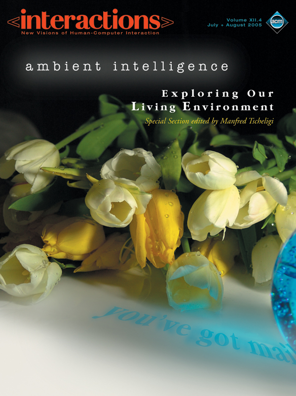 2005, no. 4: Exploring Our Living Environment