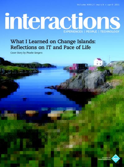 2011, no. 2: What I learned on Change Islands: Reflections on IT and Pace of Life