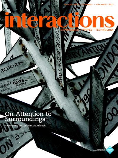 2012, no. 6: On Attention to Surroundings
