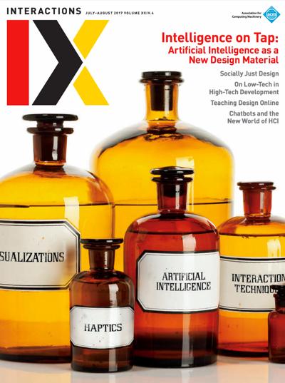 2017, no. 4: Intelligence on Tap: Artificial Intelligence as a New Design Material