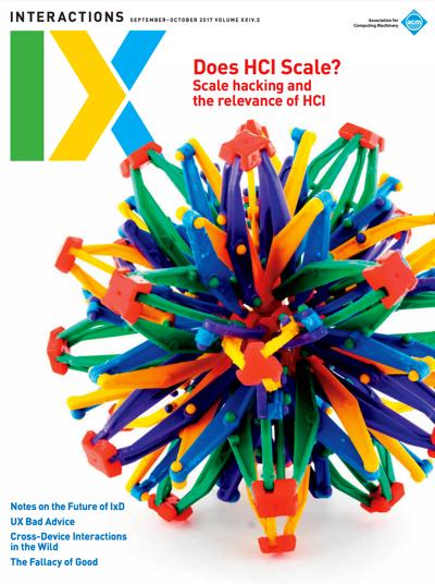 2017, no. 5: Does HCI Scale? Scale hacking and the relevance of HCI