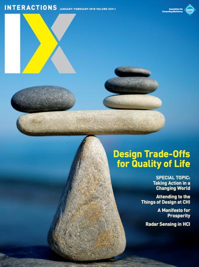 2018, no. 1: Design Trade-Offs for Quality of Life