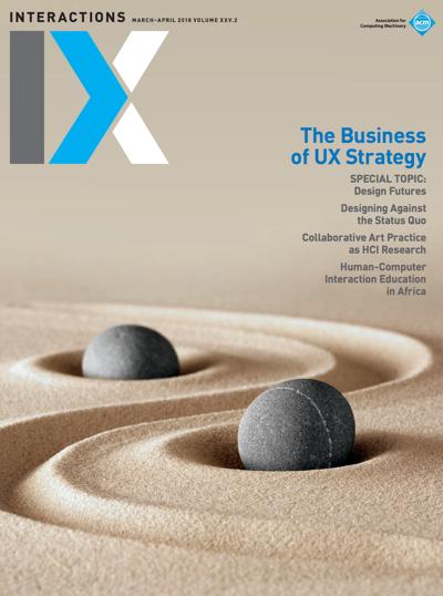 2018, no. 2: The Business of UX Strategy