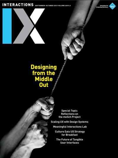 2019, no. 5: Designing from the Middle Out