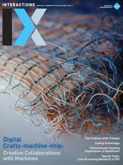 2020, no. 1: Digital Crafts-machine-ship: Creative Collaborations with Machines