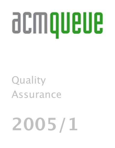 2005, no. 1: Quality Assurance