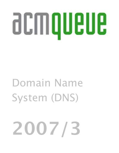 2007, no. 3: Domain Name System (DNS)