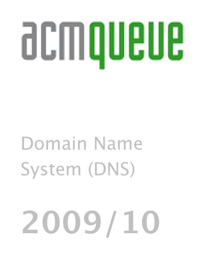 2009, no. 10: Domain Name System (DNS)