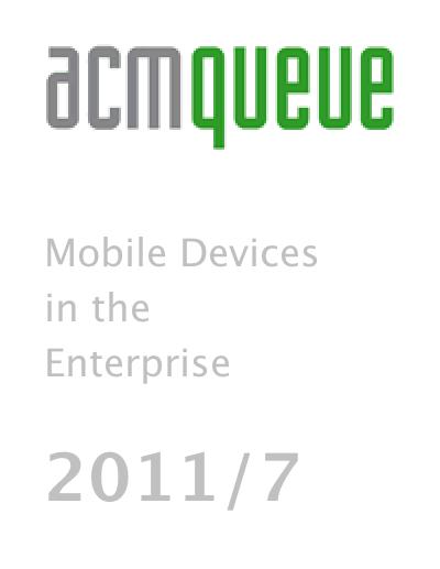 2011, no. 7: Mobile Devices in the Enterprise