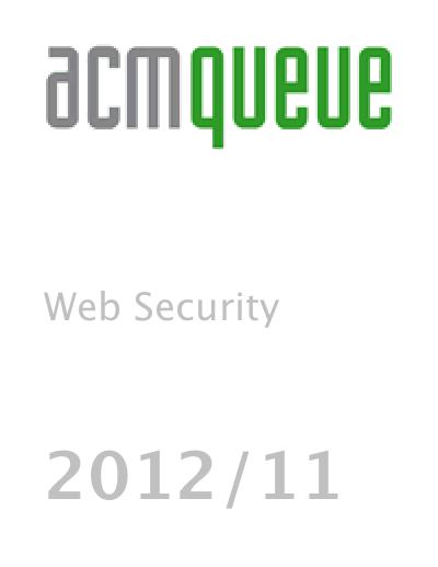 2012, no. 11: Web Security