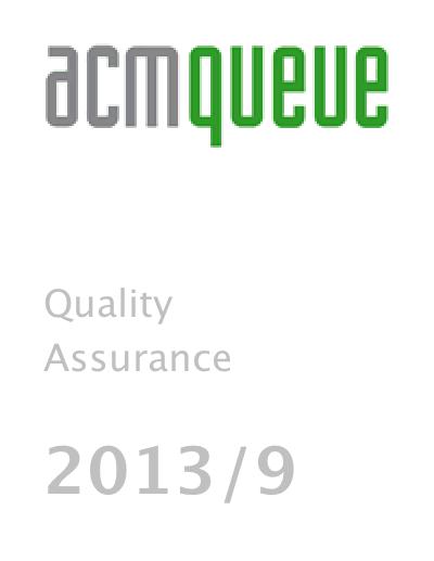 2013, no. 9: Quality Assurance