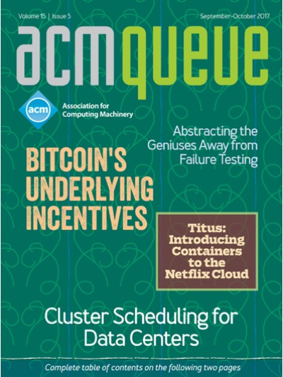 2017, no. 5: Cryptocurrency, DevOps Metrics, Containers