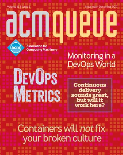 2017, no. 6: DevOps, Metrics, Containers