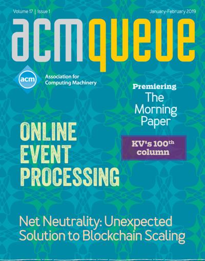 2019, no. 1: Online Event Processing