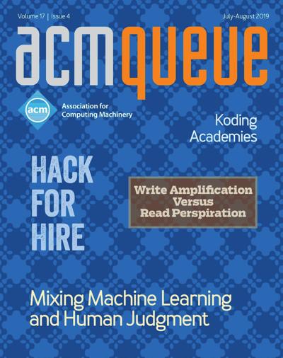 2019, no. 4: Hack for Hire, Miximg Machine Learning and Human Judgment