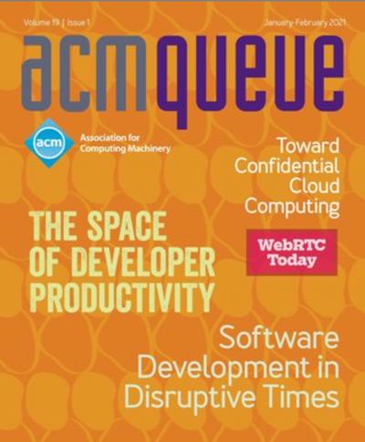 2021, no. 1: The Space of Developer Productivity