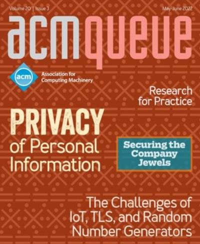 2022, no. 3: Privacy of Personal Information