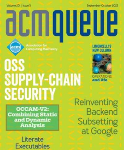 2022, no. 5: OSS Supply-Chain Security