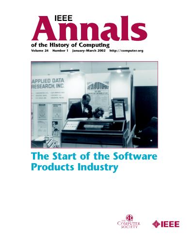 2002, no. 1: The Start of the Software Products Industry