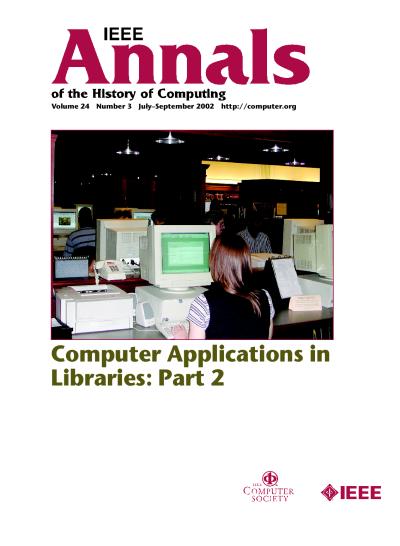 2002, no. 3: Computer Applications in Libraries: Part 2