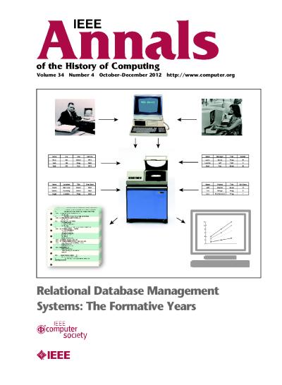 2012, no. 4: Relational Database Management System: The Formative Years