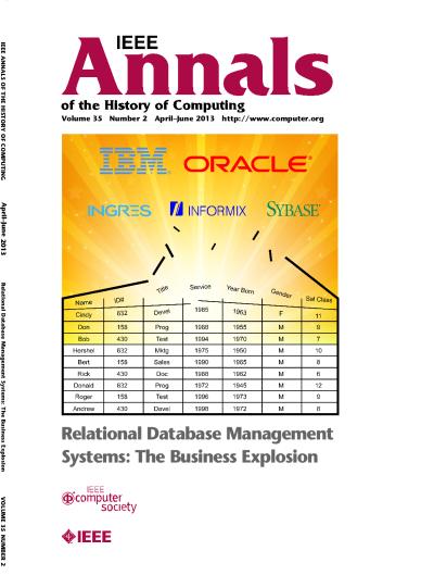 2013, no. 2: Relational Database Management Systems: The Business Explosion