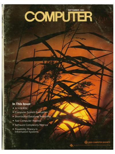 1982, no. 9: VLSI RISC