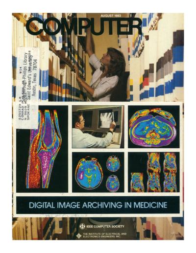 1983, no. 8: Digital Image Archiving in Medicine