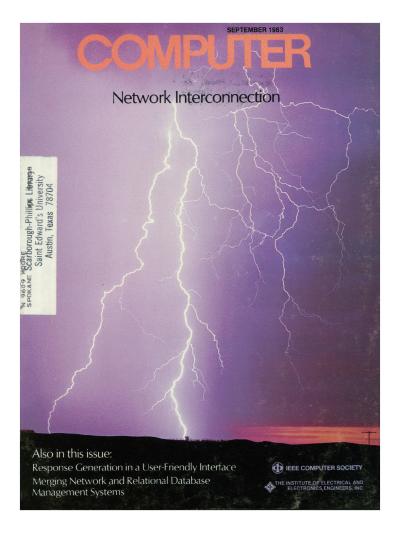 1983, no. 9: Network Interconnection