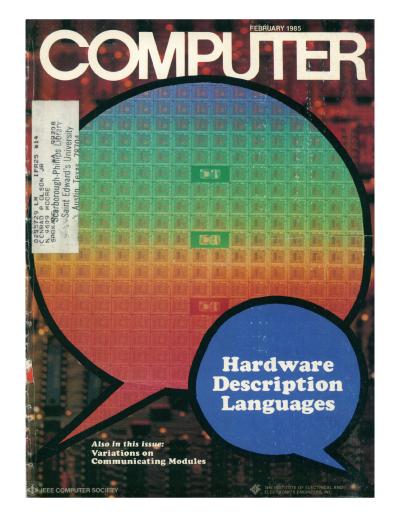 1985, no. 2: Hardware Description Languages