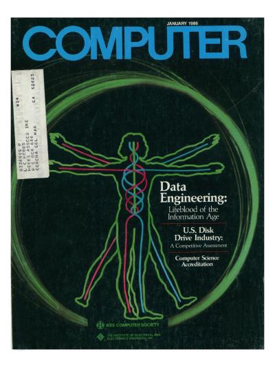 1986, no. 1: Data Engineering