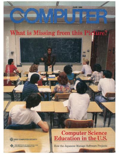 1986, no. 6: Computer Science Education in U.S.