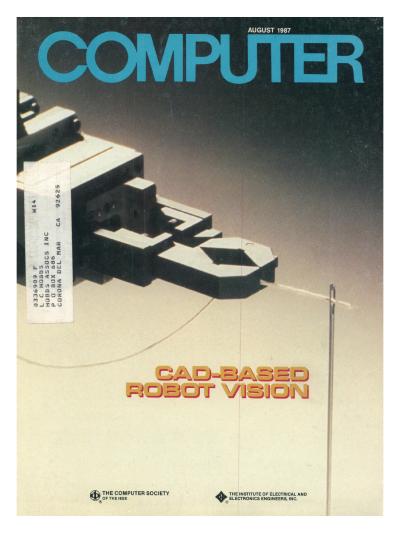 1987, no. 8: CAD-Based Robot Vision