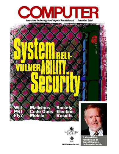 2000, no. 12: System Reliability, Vulnerability, Security