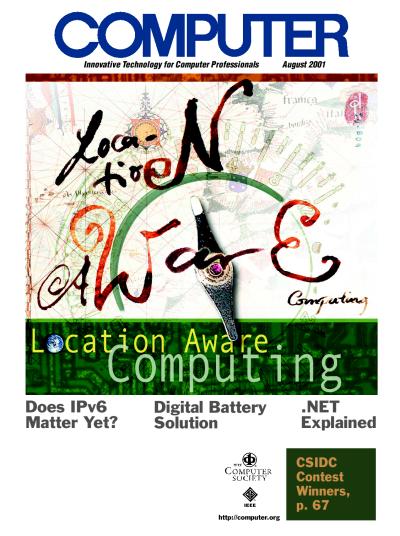 2001, no. 8: Location-Aware Computing