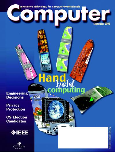 2003, no. 9: Handheld Computing