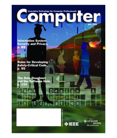 2006, no. 6: Game Design and Development in Education