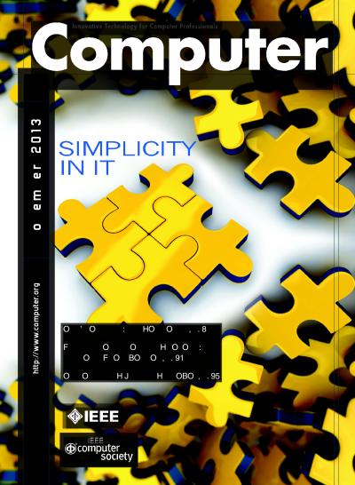 2013, no. 11: Simplicity in IT