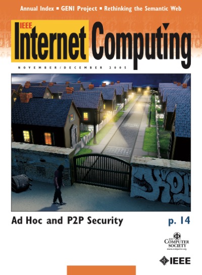 2005, no. 6: ad-hoc and p2p security 2005, no. 6: ad-hoc and p2p security