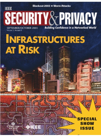 2003, no. 5: Infrastructures at Risk